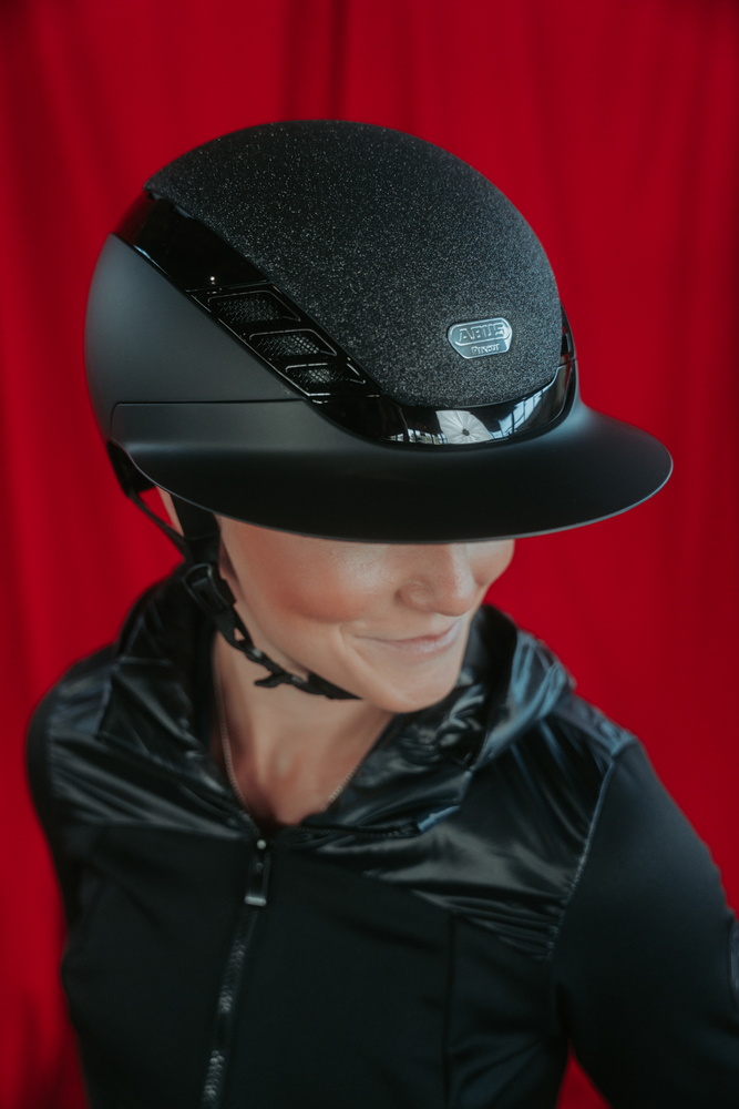 AIRLUXE SUPREME GLAM Long Visor Helme, Schutzhelm, Sturzhelm, Hut, Person