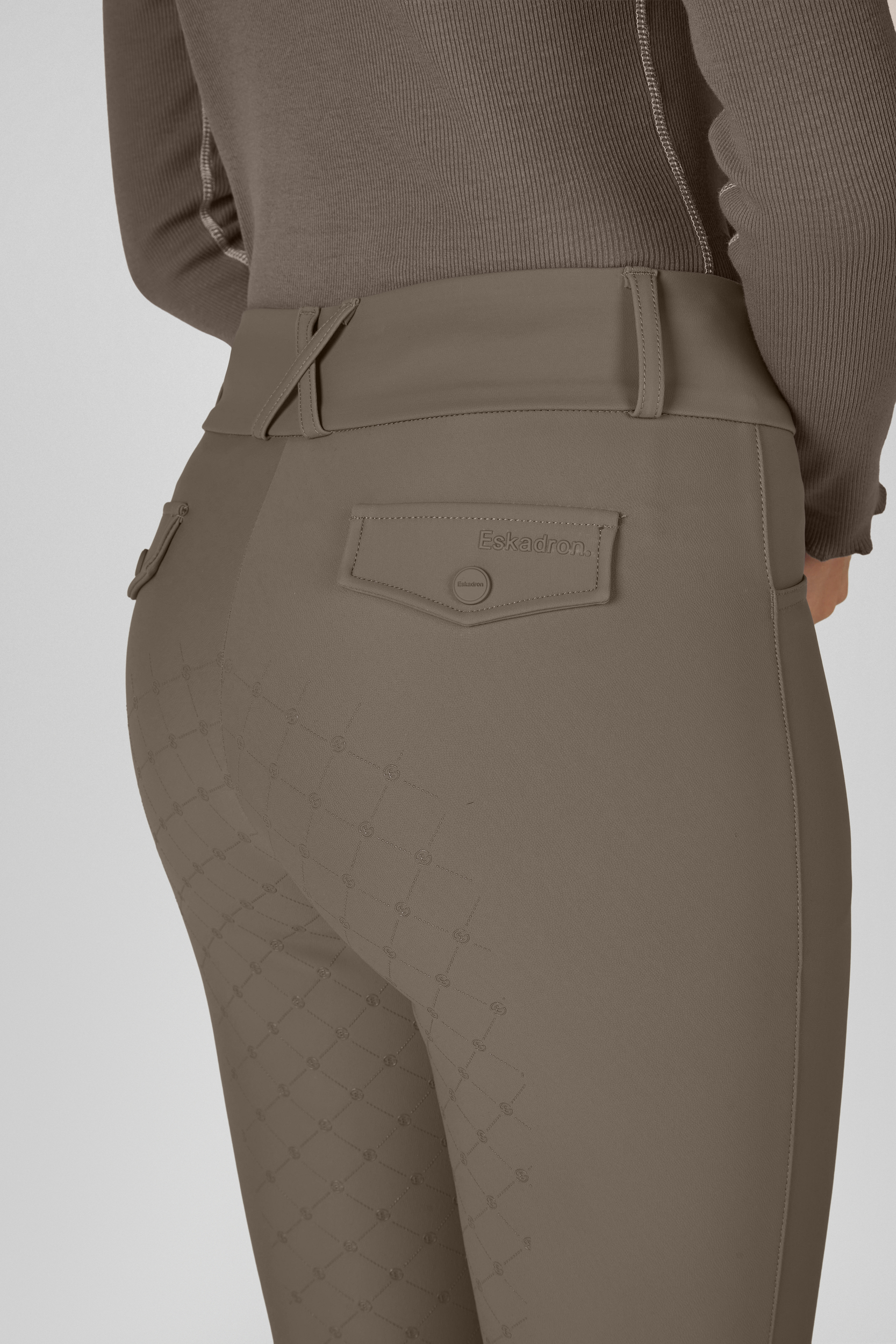 Reitjacke?, Der Beitrag, hose, Stretch, Beige, Hintertasche, Steppmuster