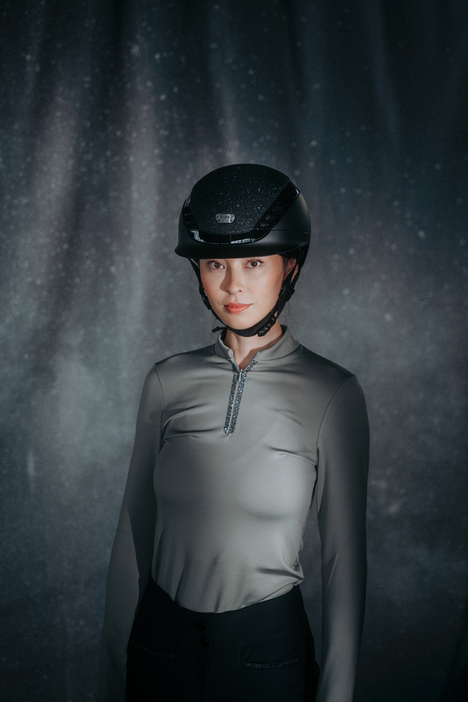 AIRLUXE SUPREME GLAM Short Visor Helme, Schutzhelm, Sturzhelm, Person, Gesicht