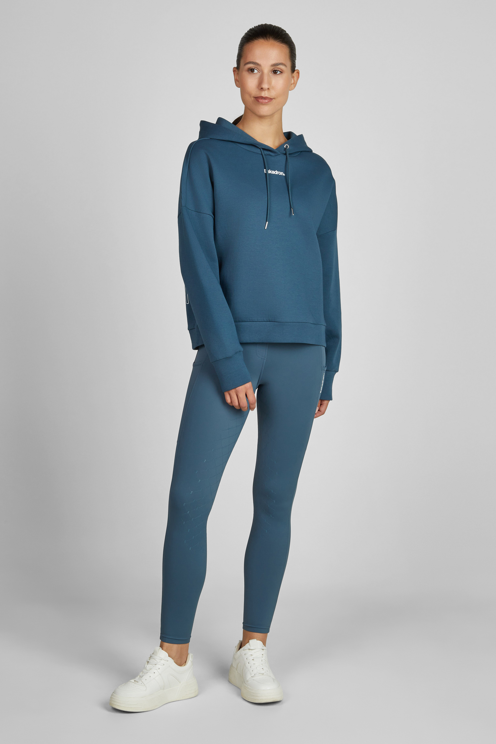 Hoodie, Sweatshirt, Blue, Unisex, Athleisure