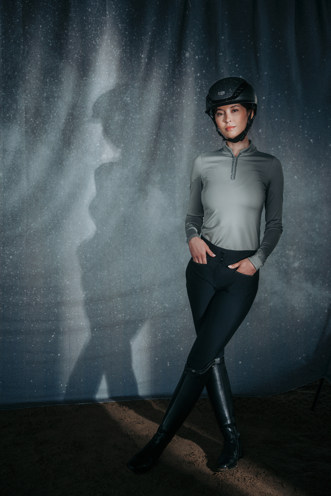 AIRLUXE SUPREME GLAM Short Visor Langarm, Hosen, Photographie, Portrait, Helm