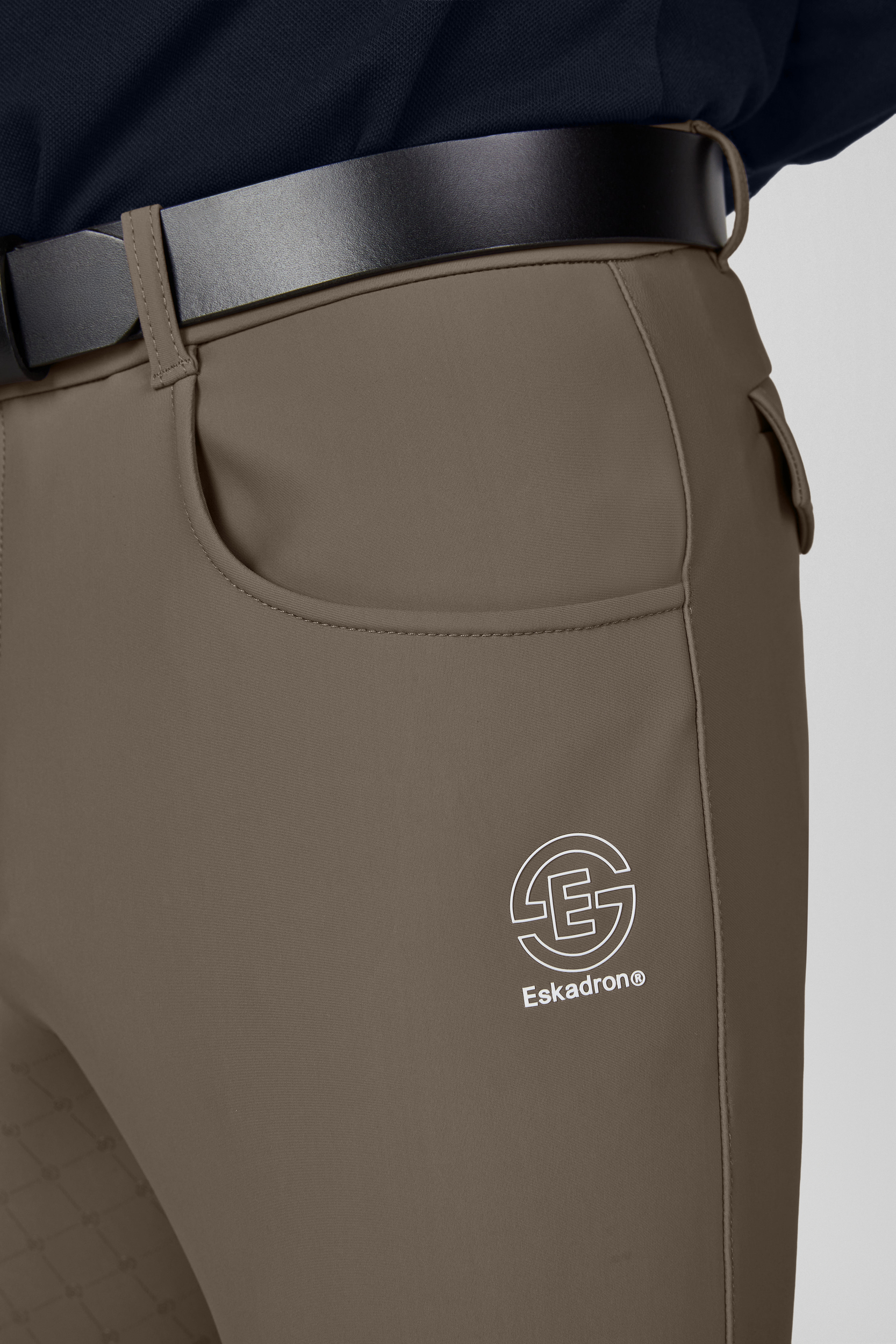 Hose, Sporthose, Grau, Gürtel, Logo, treging, gürtel, taillenhose, gepäck, eskadrone logo