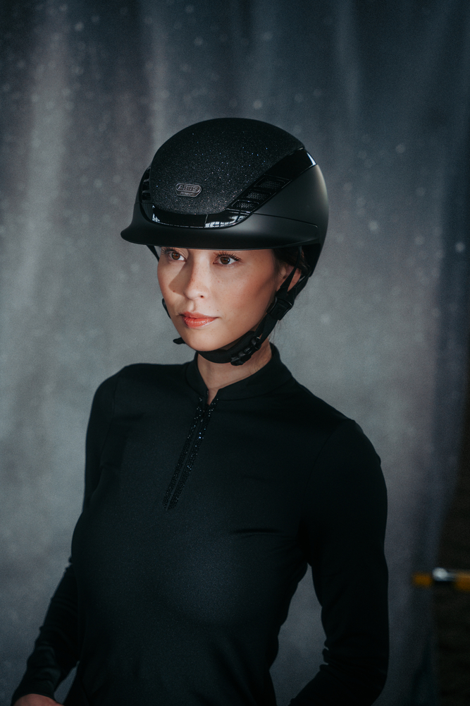 AIRLUXE SUPREME GLAM Short Visor Helme, Schutzhelm, Sturzhelm, Person, Gesicht