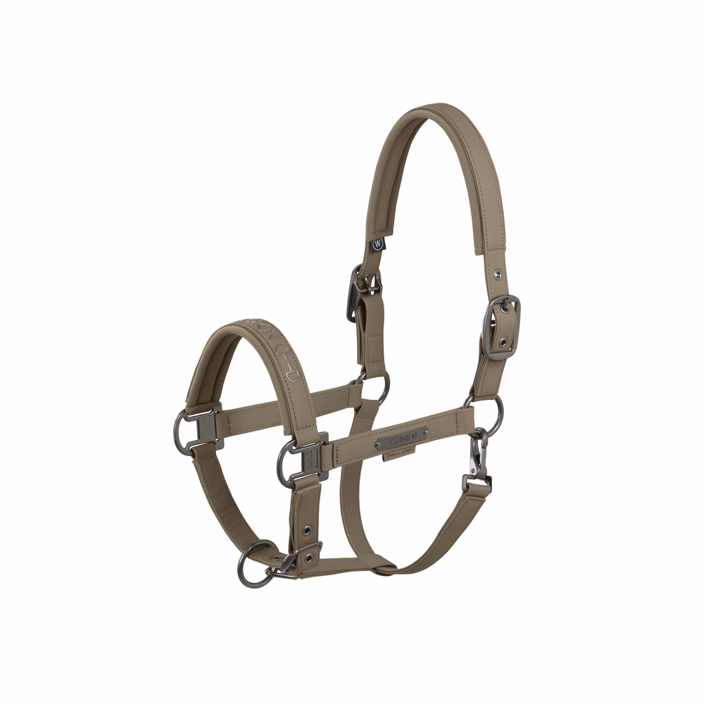 FAUX LEATHER DOUBLE PIN