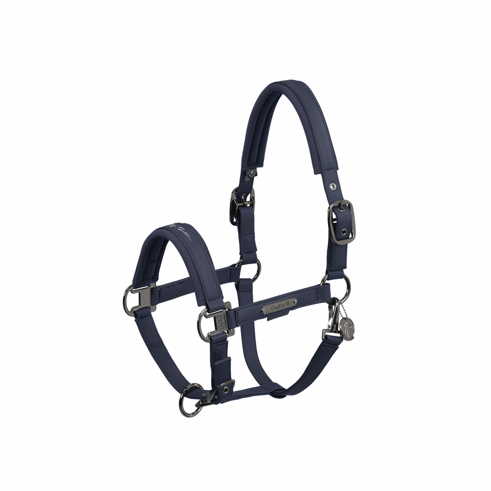 DOUBLE PIN FAUX LEATHER