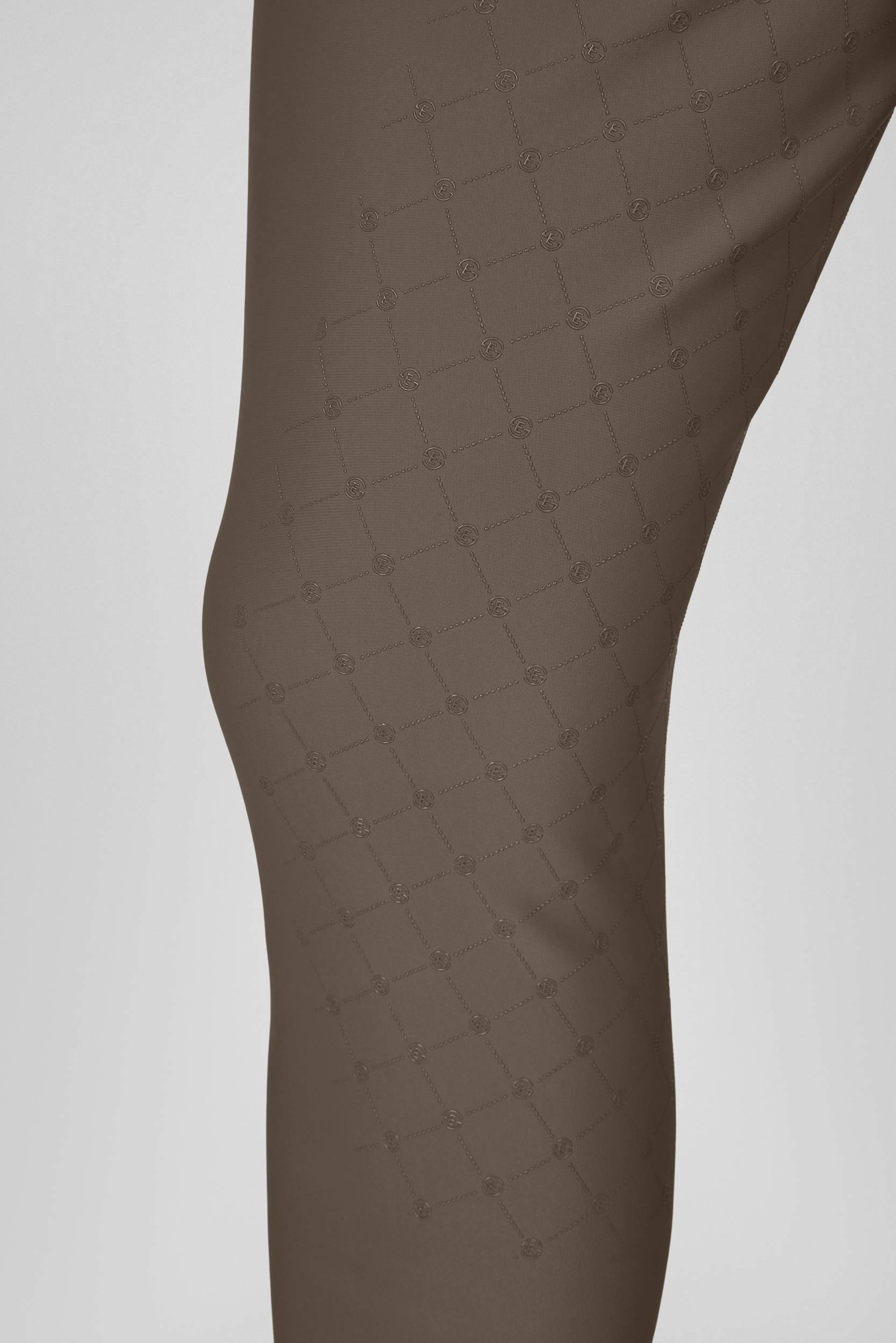 leggings, tights, patterned, diamond pattern, knee-high, leggins, Hosenstoff, geometrisches Muster, taillierter Pass, dezent braun