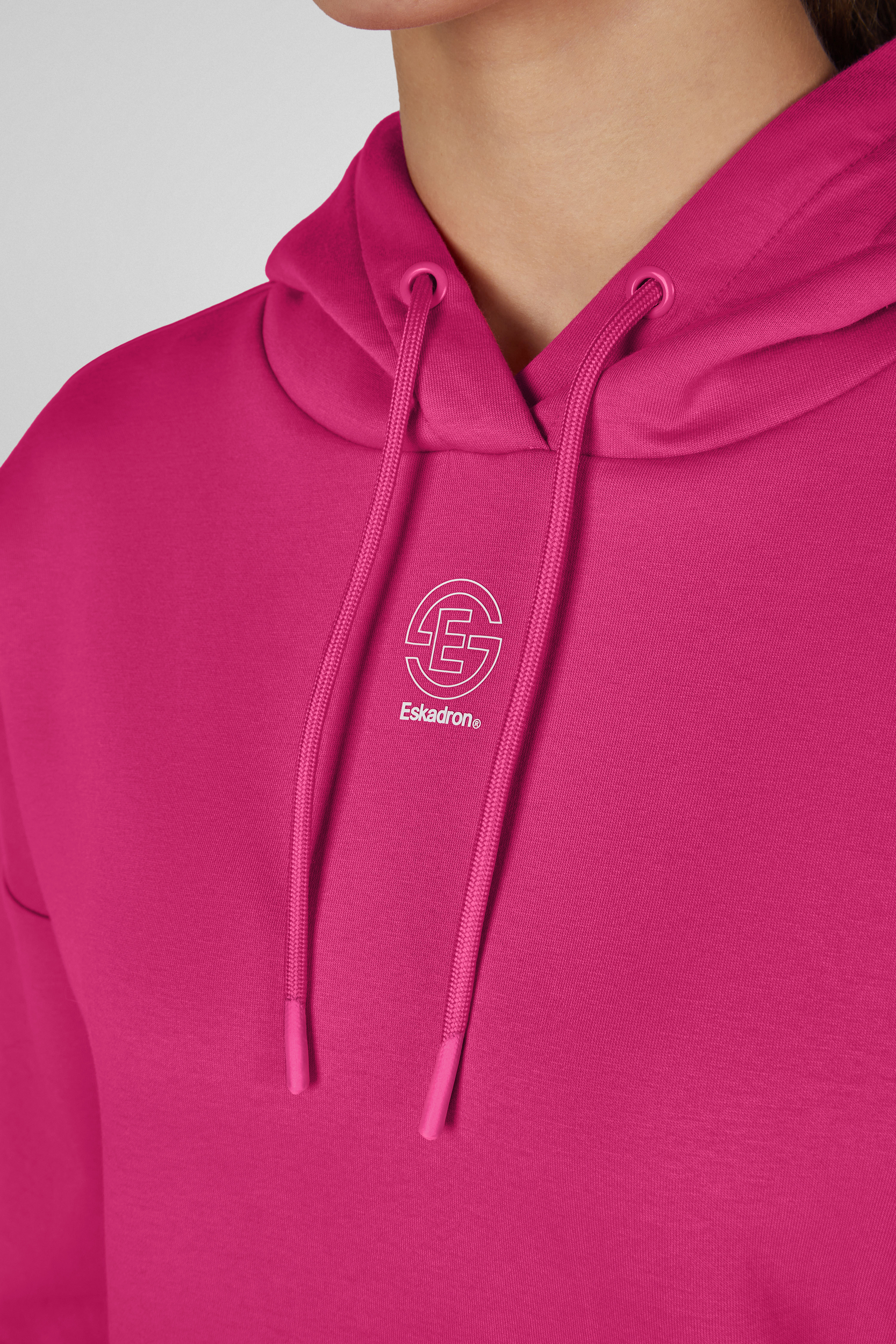 Hoodie, Pullover, Kapuze, Rückenlogo, Pink, Hoodie, Pullover, Kapuze, Kordelzug, Logo