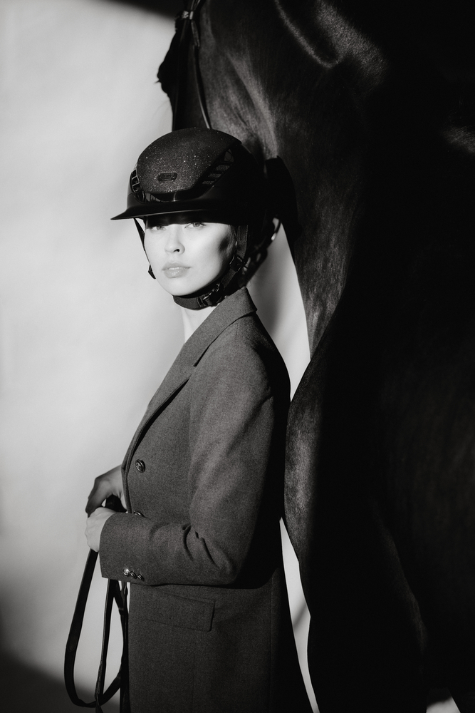 AIRLUXE SUPREME GLAM Long Visor Helme, Mantel, Person, Hut, Gesicht