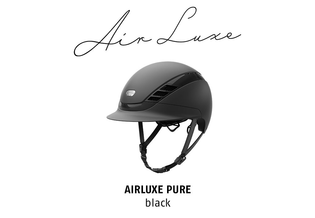 Pikeur X Abus Cap AirLuxe SUPREME L.V. Black 