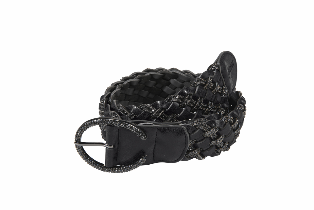 PIKEUR BRAIDED BELT STONE