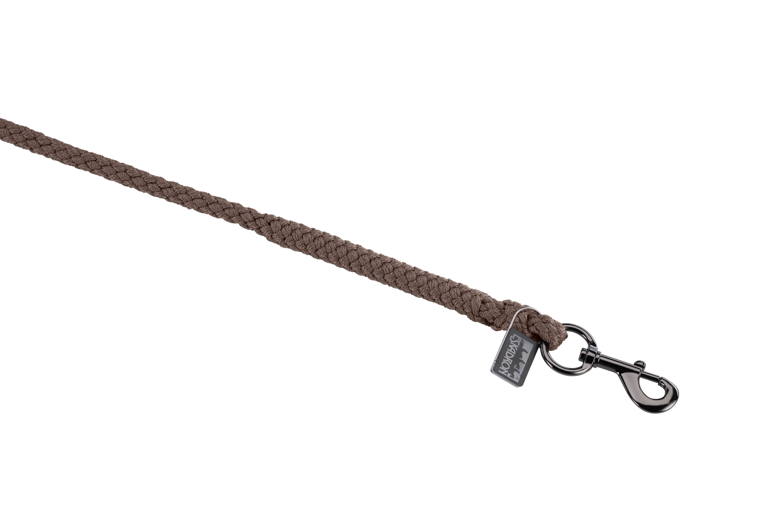 Lanyard, Braided cord, Keychain, Metal clip, Brown, geflochtenes seil, schlüsselanhänger, metallischer karabiner, braun, schlaufenmaterial