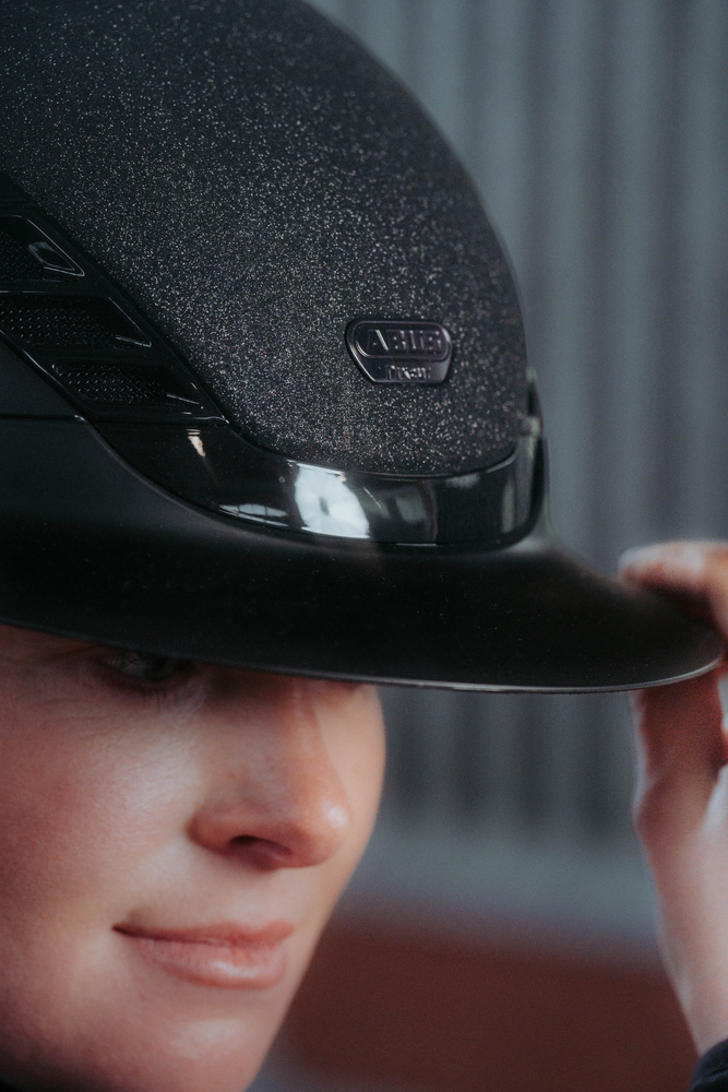 AIRLUXE SUPREME GLAM Long Visor Helme, Schutzhelm, Hut, Gesicht, Sturz-Helm