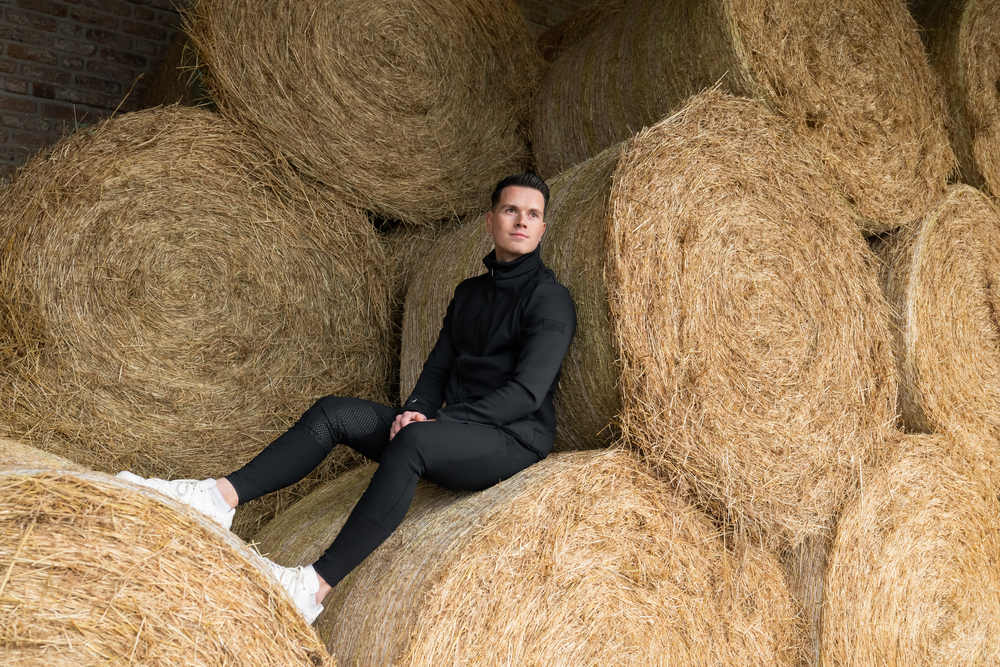 Auf dem Land, Natur, Draußen, Stroh, Sitzend
