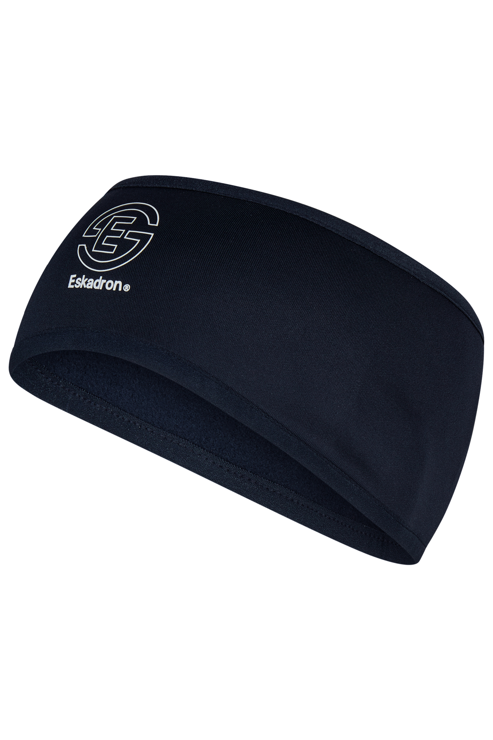 Stirnband, Marineblau, Ekdaron-Logo, Dehnbare Stoff, Sportzubehör, Kopfband, Haarband, Eskadron Logo, Navy, Stoffband
