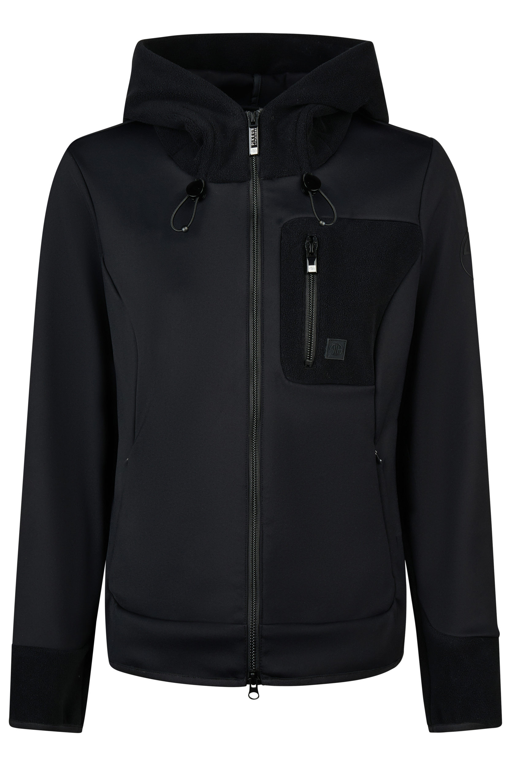 Hoodie, Softshell, Jacke, Reißverschluss Tasche, Dunkelblau, Hoodie, Kapuzenjacke, Reißverschluss, Brusttasche, Dunkelblau