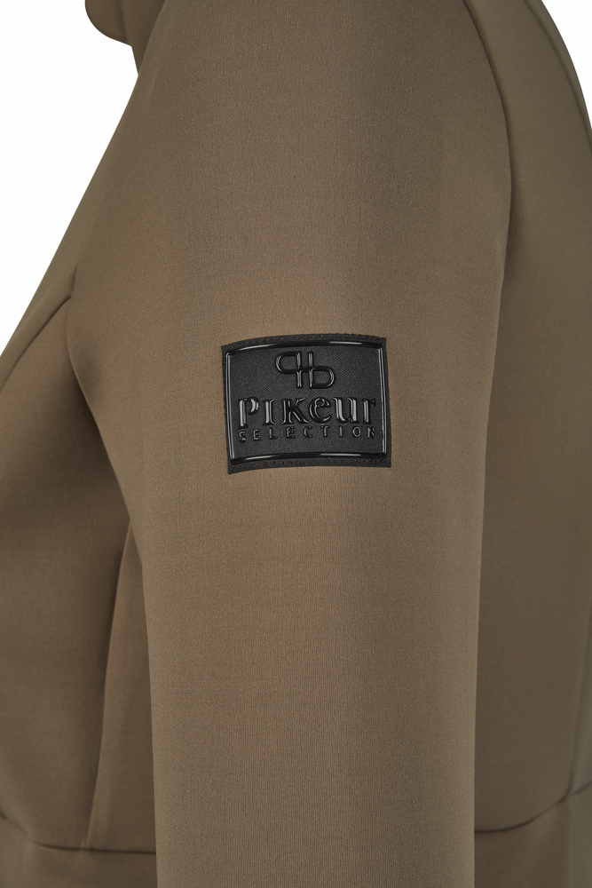 Mantel, Logo, Langer Ärmel, Jacke, Person