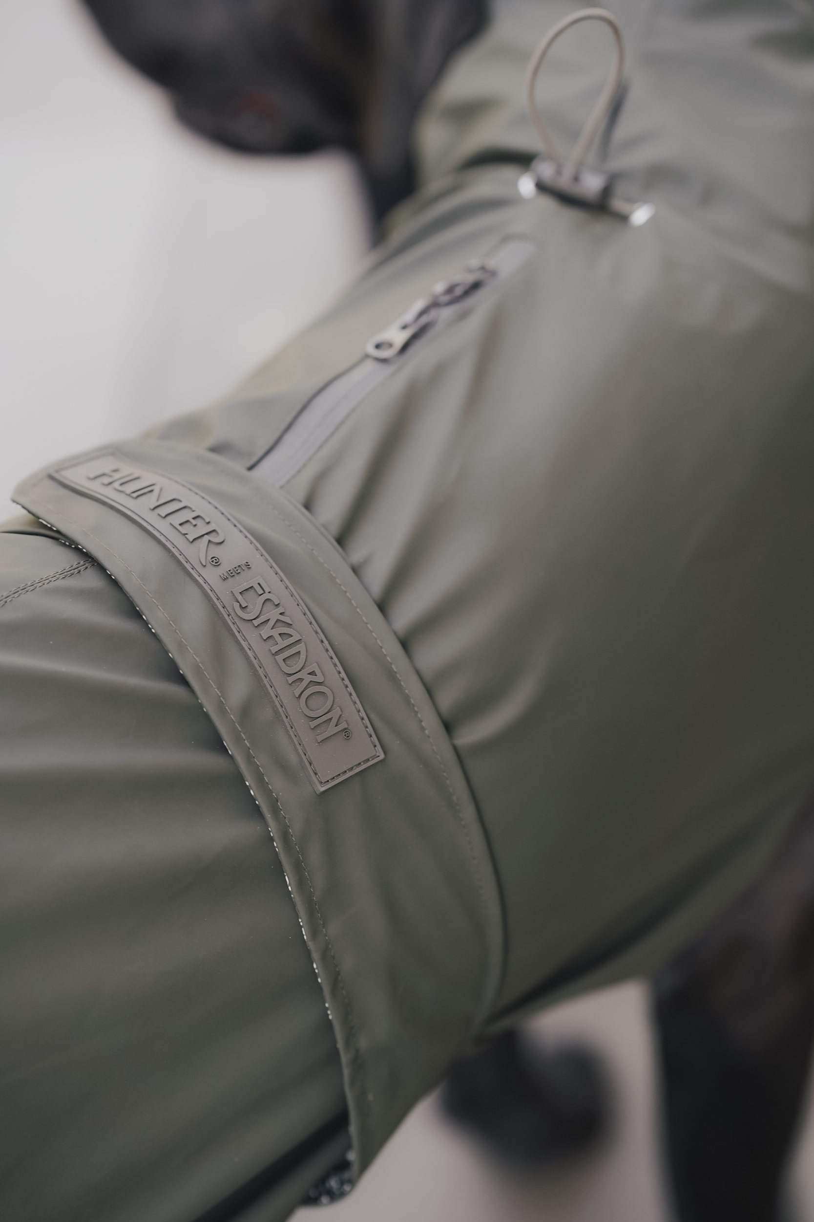 jacke, regenmantel, tarn, reissverschluss, rucksackband, daunenjacke, jacket, reissverschluss, grün, logo