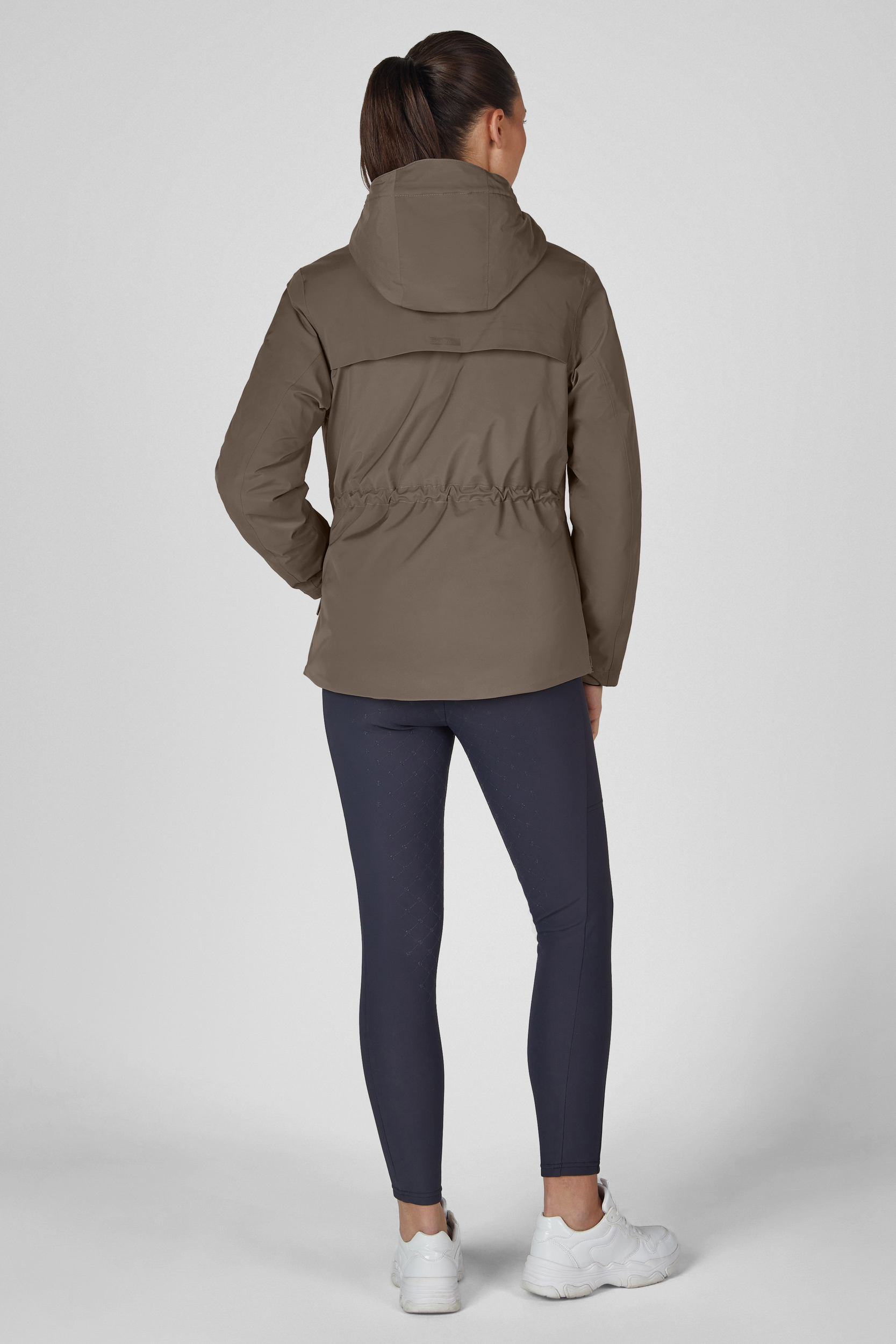 jacke, hoody, windbreaker, taillierte passform, hintenverschluss, jacke, Pufferjacke, Kapuze, winddicht, Sportjacke
