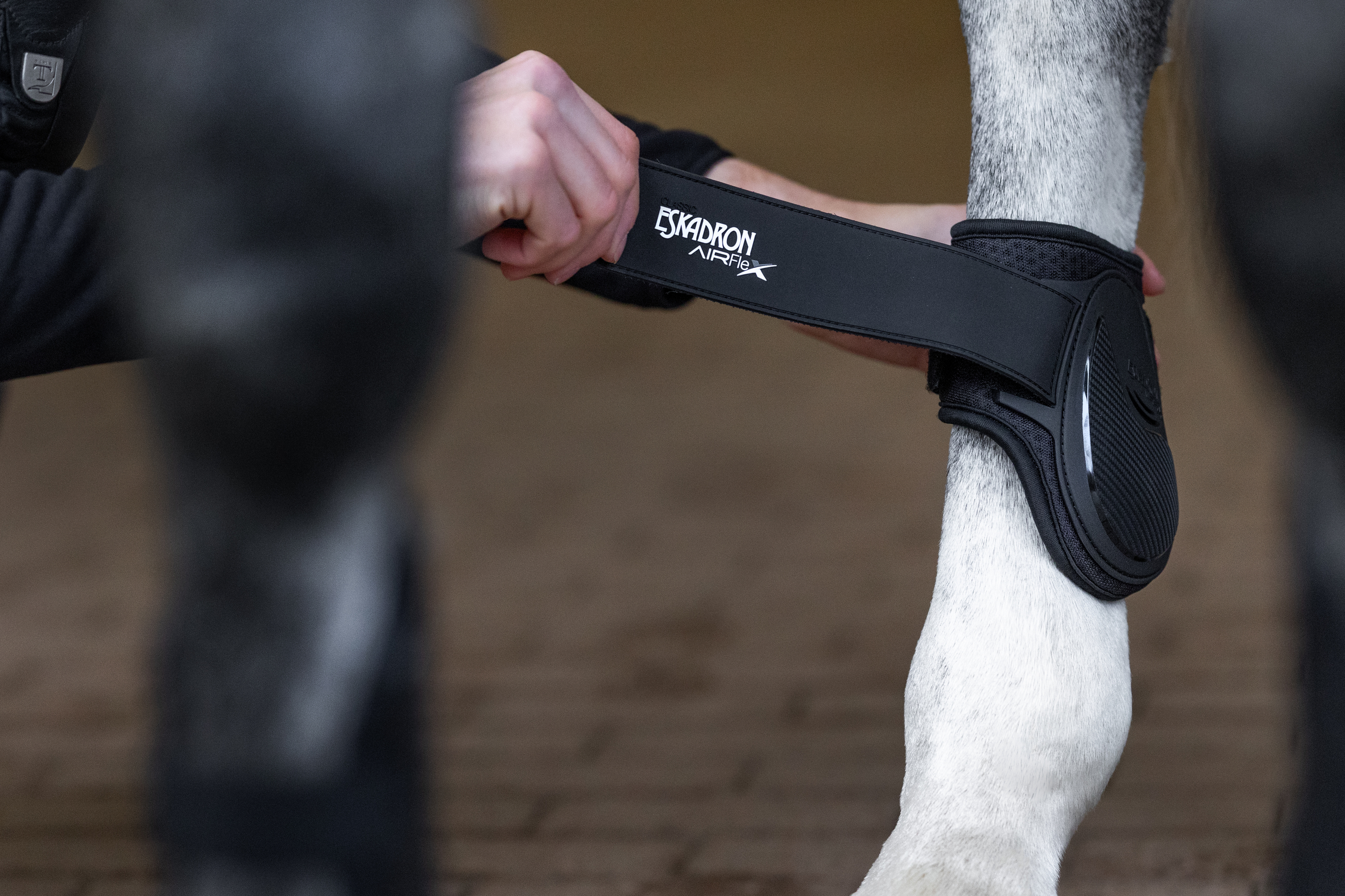 Horse boot, Horse leg brace, Ankle strap, Equestrian gear, Protective wrap