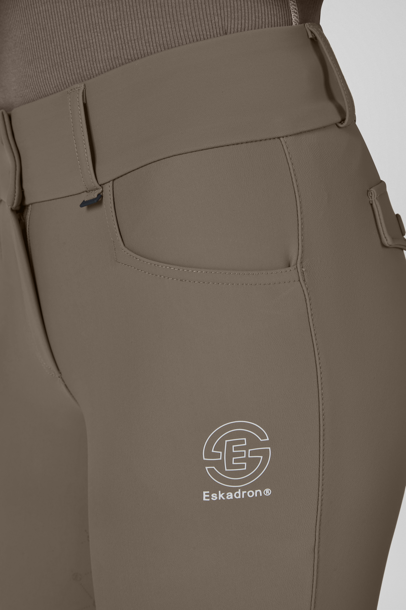 hose, pocket, khaki, stretch, logo, Gürtelhose, Kletterhose, Kombialve, Räder-Nutzt, EskadronLogo