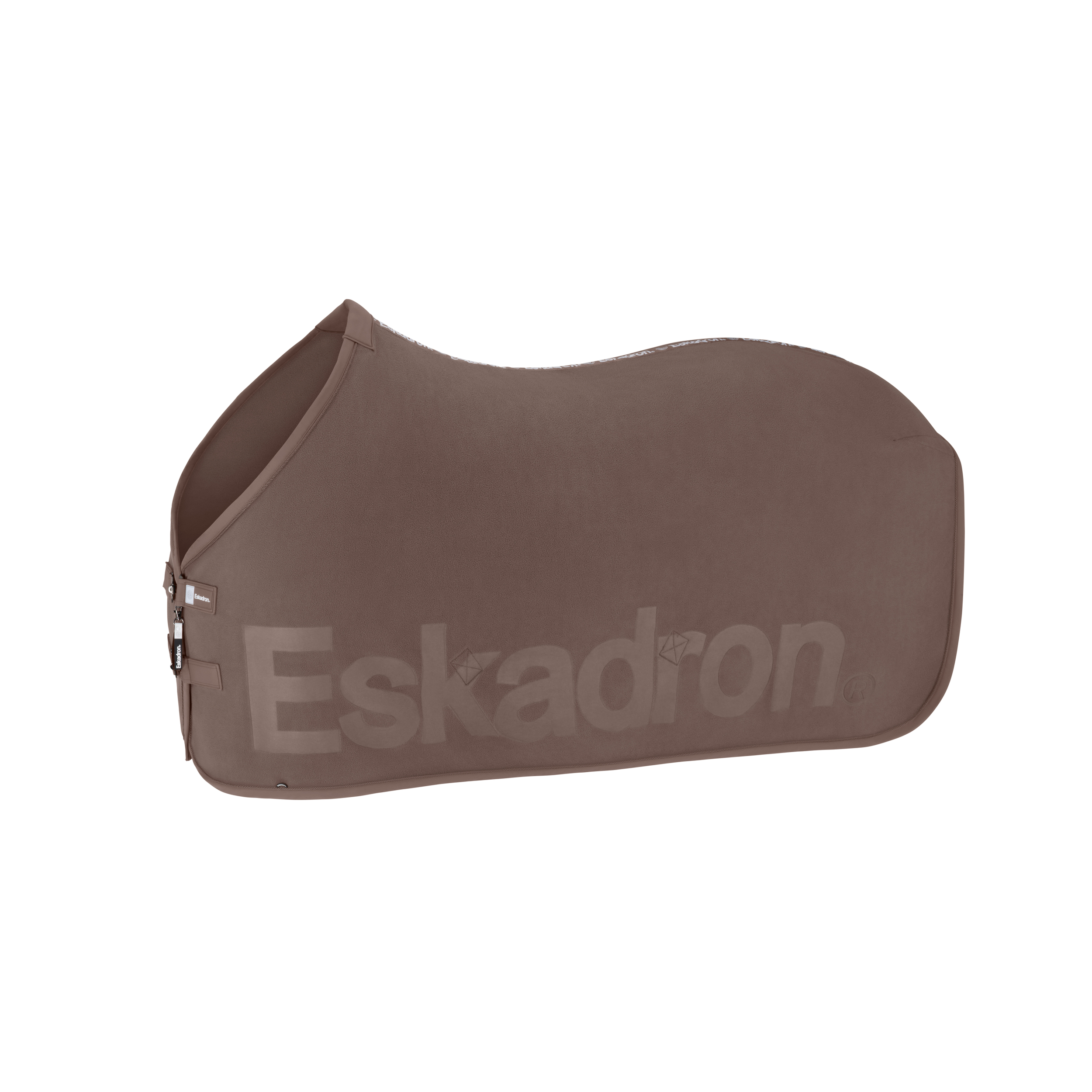 Sattelbezug, Sattelabdeckung, Pferdesattelabdeckung, Sattelüberzug, Mokcha?, sattelpad, pferdedecke, abdeckung, beige-braun, Eskadron