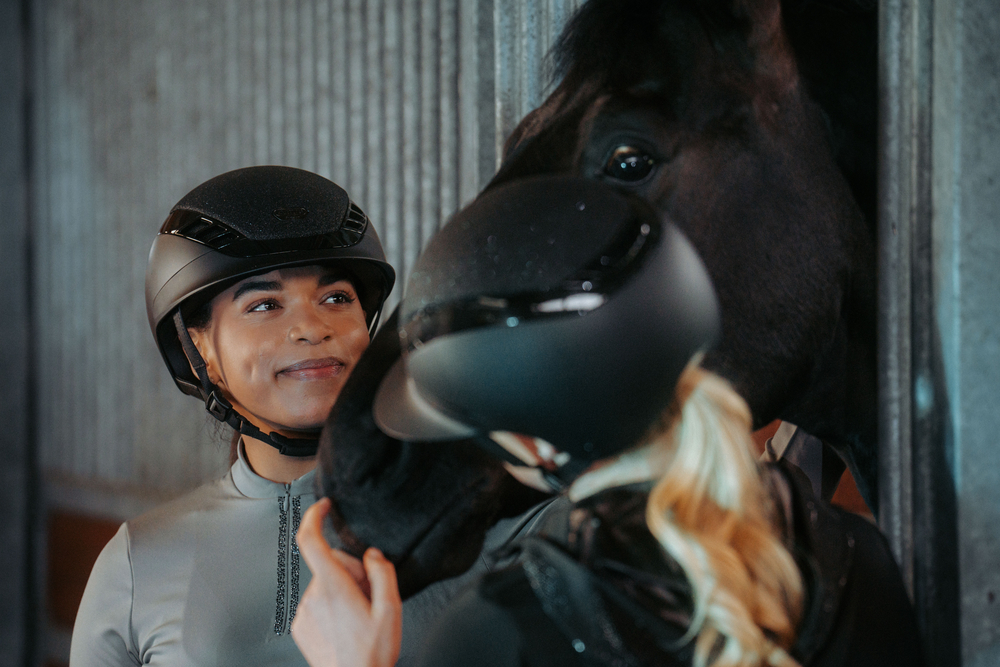 AIRLUXE SUPREME GLAM Long Visor Helme, Sturzhelm, Erwachsener, Person, Frau